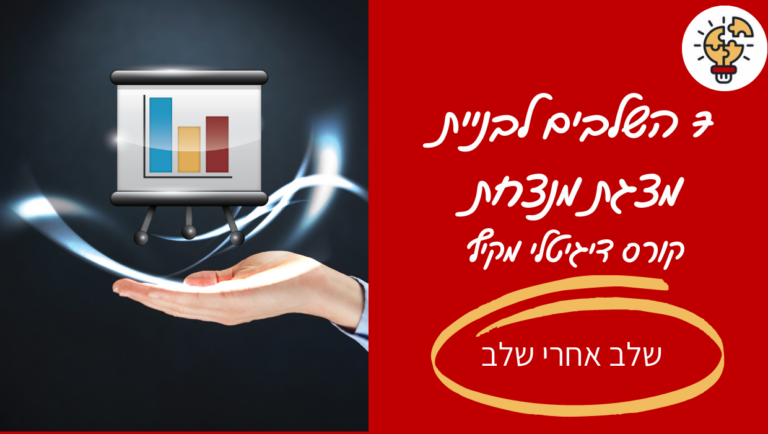 מיכל ליטבק - קורס 7 השלבים לבניית מצגת מנצחת